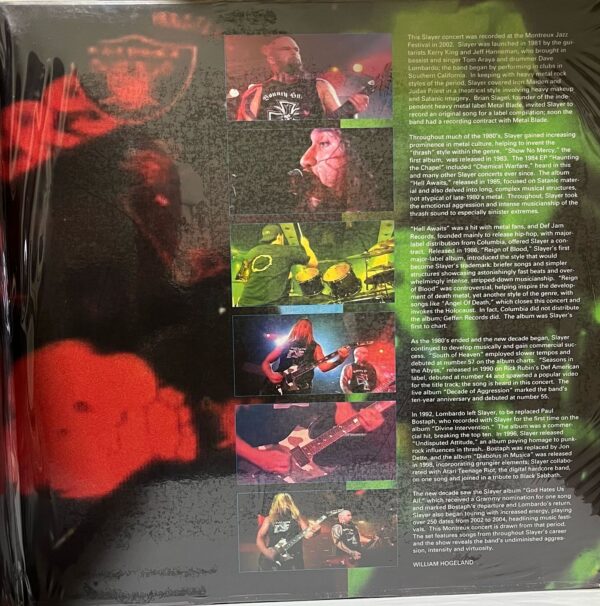 Slayer - Live in Montreux 2002 - Imagen 3