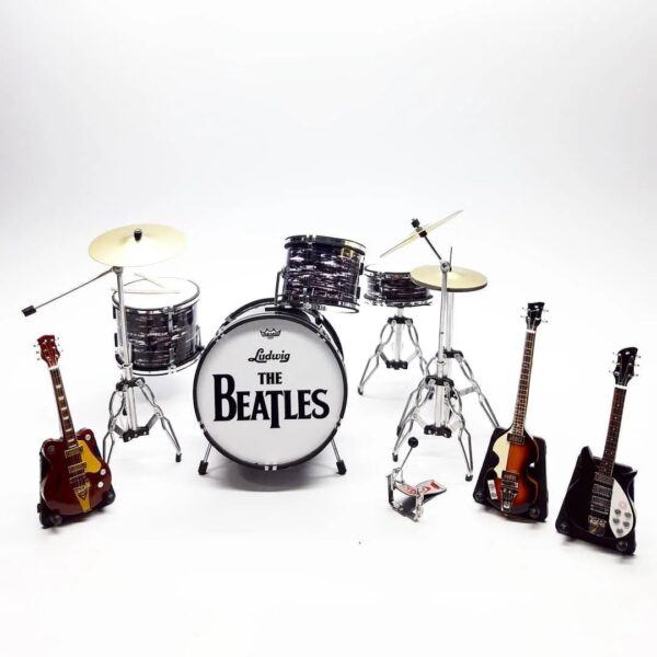 Set de Instrumentos The Beatles en miniatura
