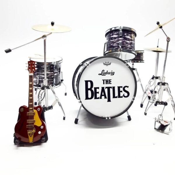 Set de Instrumentos The Beatles en miniatura - Imagen 2