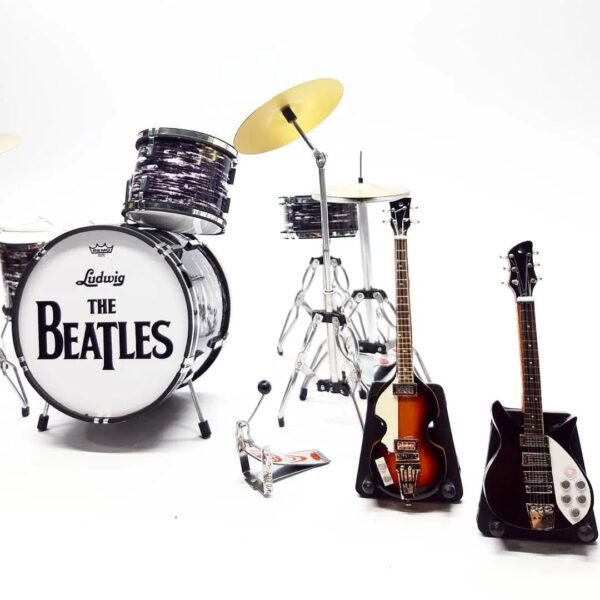 Set de Instrumentos The Beatles en miniatura - Imagen 3