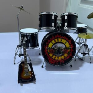 Set de Instrumentos en miniatura de Guns N' Roses